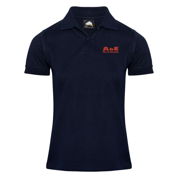 A&E Fire & Security - Orn Ladies Eagle Poloshirt Thumbnail
