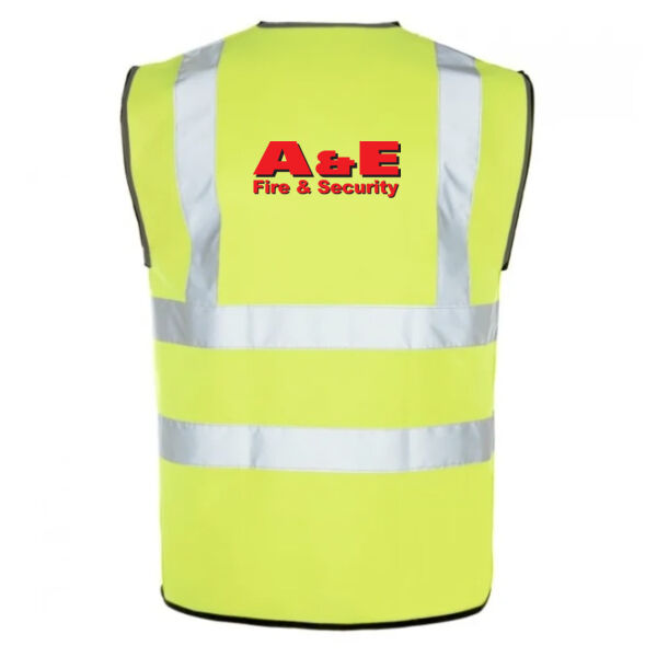 A&E Fire & Security - Uneek Hi Vis Safety Waistcoat Thumbnail