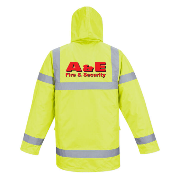 A&E Fire & Security - Uneek Hi Vis Road Safety Jacket Thumbnail