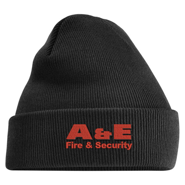 A&E Fire & Security - Beechfield Original Cuffed Beanie Thumbnail