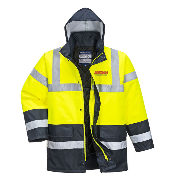 Joedan Windows & Doors - Portwest Hi-Vis Contrast Winter Traffic Jacket Thumbnail