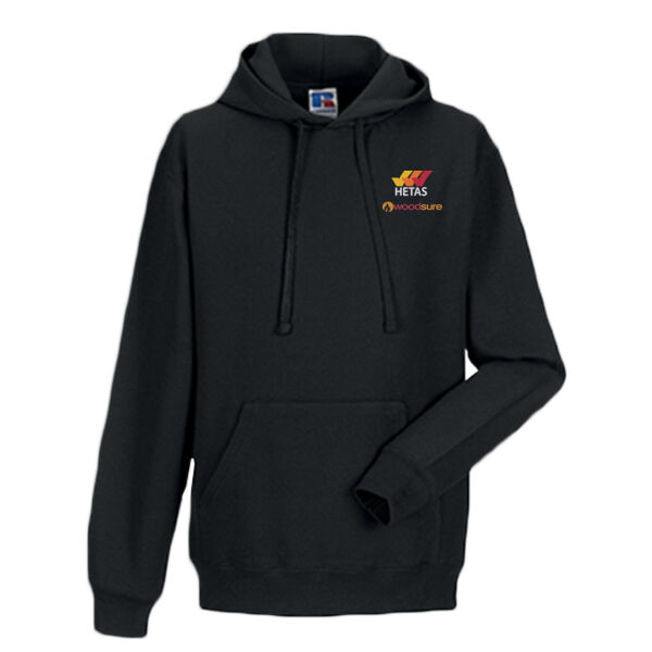 HETAS + Woodsure - Russell Hooded Sweatshirt Thumbnail