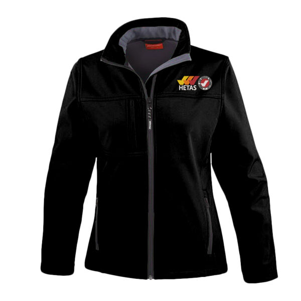 HETAS Sweep & Service - Result Ladies Classic Soft Shell Jacket Thumbnail