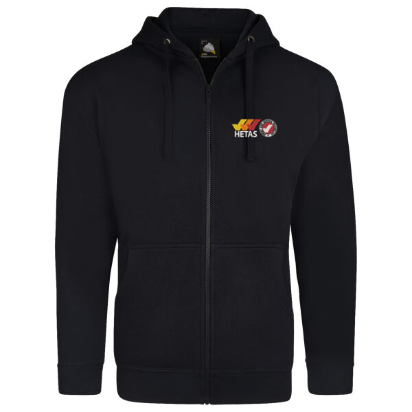 HETAS Sweep & Service - Macaw Zipped Hoodie Thumbnail