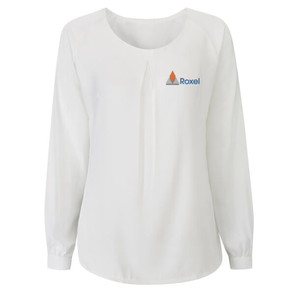 Roxel Office Ladies - Disley Mona Blouse - Long Sleeve Thumbnail