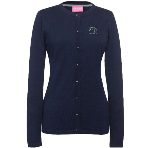 Cowley Manor Hotel - Brook Taverner Seattle Crew Neck Cardigan Thumbnail