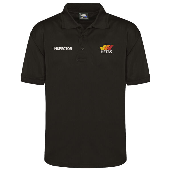 HETAS Inspector - Orn Oriole Wicking Poloshirt Thumbnail
