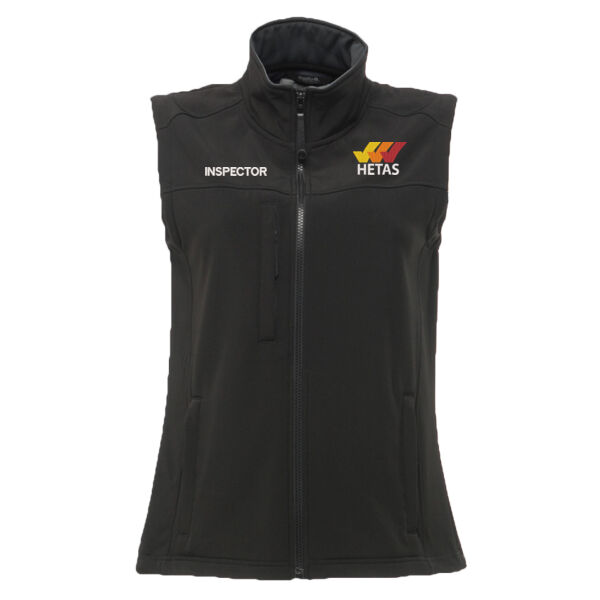 HETAS Inspector - Regatta Ladies Flux Soft Shell Bodywarmer Thumbnail