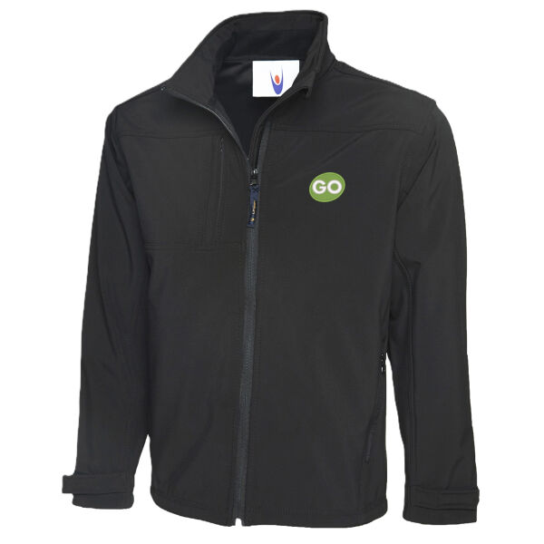 GO Vehicle Services - Uneek Deluxe Full Zip Soft Shell Jacket Thumbnail