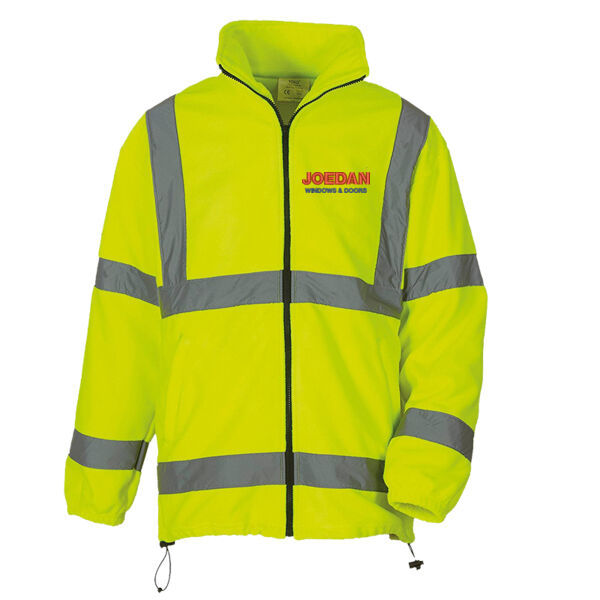 Joedan Windows & Doors - Yoko Hi-Vis Heavyweight Fleece Jacket Thumbnail