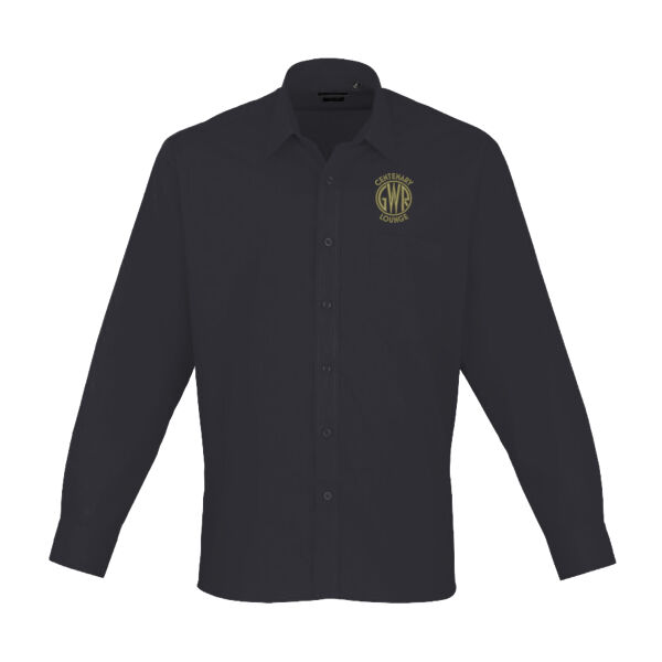 Centenary Lounge - Premier Long Sleeve Poplin Shirt Thumbnail