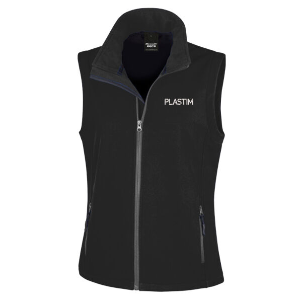 Plastim Warehouse/Machines - Result Core Ladies Printable Soft Shell Bodywarmer Thumbnail