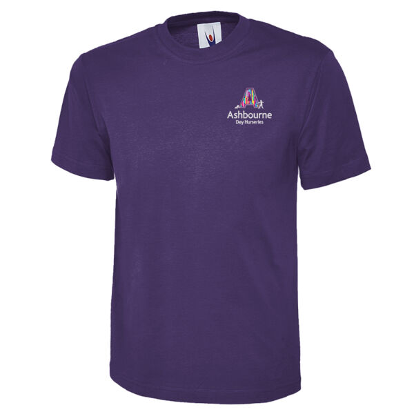 Ashbourne Day Nurseries - Uneek Classic T-shirt Thumbnail