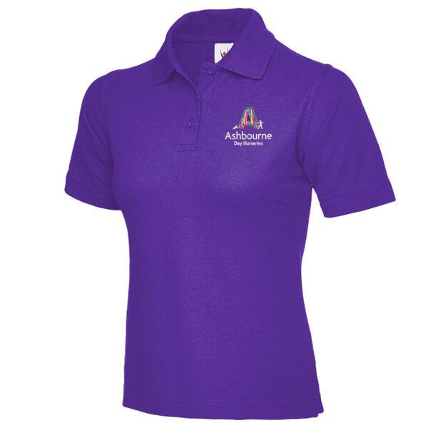 Ashbourne Day Nurseries - Uneek Ladies Classic Polo Shirt Thumbnail