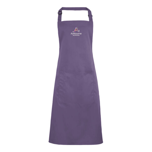 Ashbourne Day Nurseries - Premier 'Colours' Bib Apron with Pocket Thumbnail