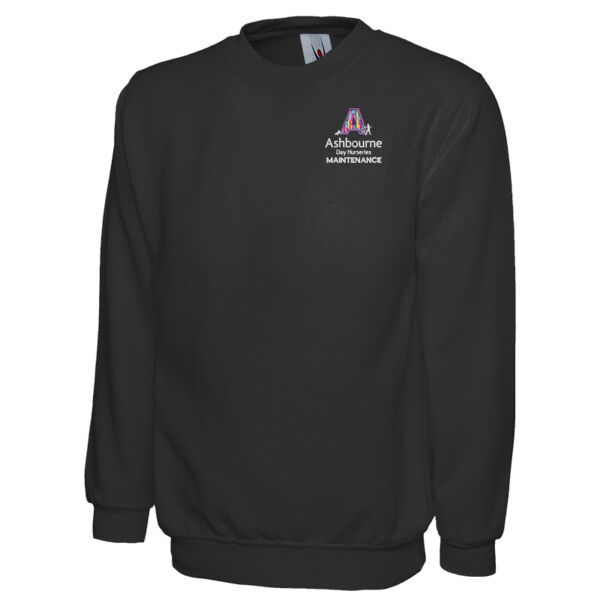 Ashbourne Day Nurseries - Maintenance - Uneek Classic Sweatshirt Thumbnail