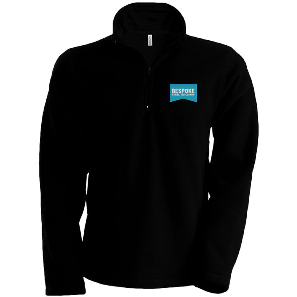 Bespoke Architectural  - Kariban Enzo Zip Neck Micro Fleece Thumbnail