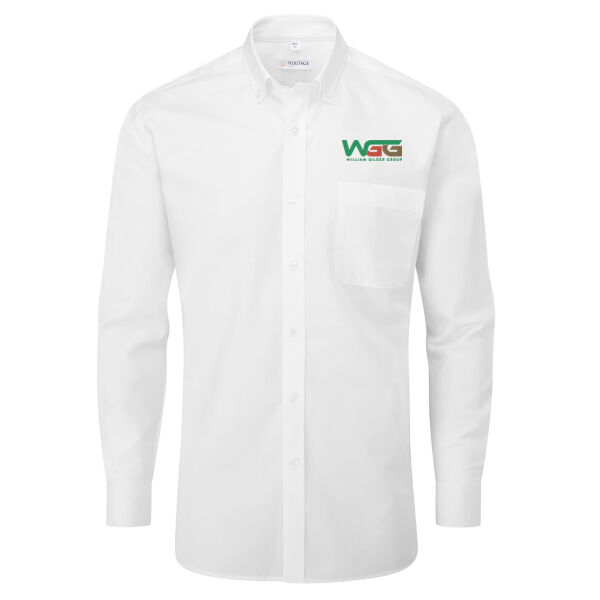WGG Management Uniform - Disley Bruff Classic Fit Oxford Shirt - Long Sleeve Thumbnail