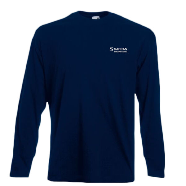 Office Uniform (SLS Engineering) - Fruit of the Loom Long Sleeve Value T-Shirt Thumbnail