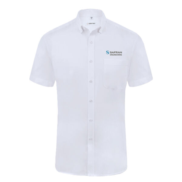 First Aider (SLS Engineering) - Disley Bruff Classic Fit Oxford Shirt - Short Sleeve Thumbnail