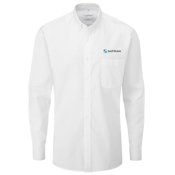 Fire Warden (SEP) - Disley Bray Slim Fit Oxford Shirt - Long Sleeve Thumbnail