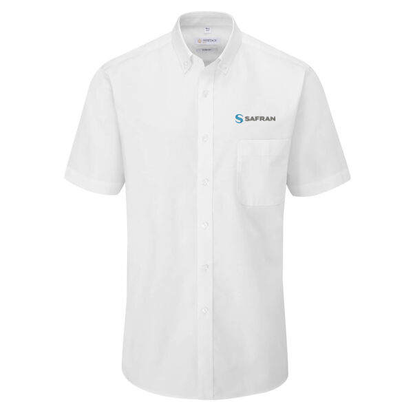 Fire Warden (SEP) - Disley Bray Slim Fit Oxford Shirt - Short Sleeve Thumbnail