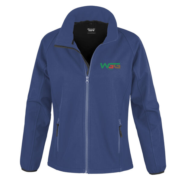 WGG Hire - Result Core Ladies Printable Soft Shell Jacket Thumbnail