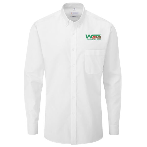 WGG Management Uniform - Disley Bray Slim Fit Oxford Shirt - Long Sleeve Thumbnail