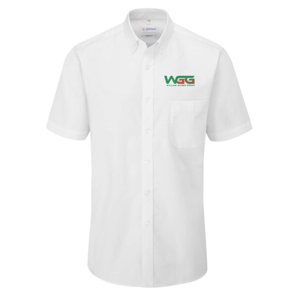 WGG Management Uniform - Disley Bray Slim Fit Oxford Shirt - Short Sleeve Thumbnail