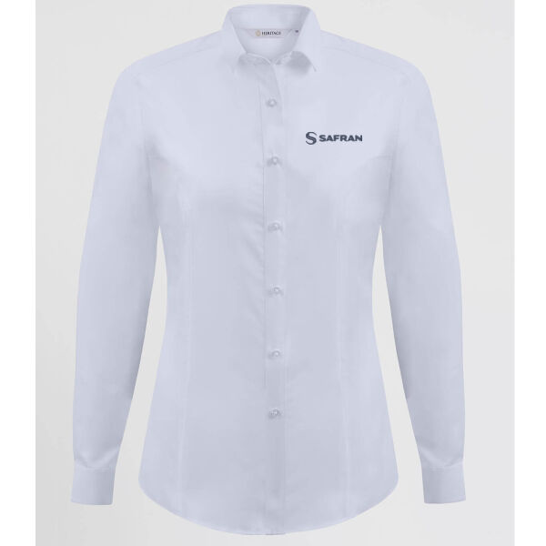 Office Uniform (SEC) - Disley Megan Oxford Blouse - Long Sleeve Thumbnail