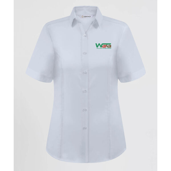 WGG Management Uniform - Disley Megan Oxford Blouse - Short Sleeve Thumbnail