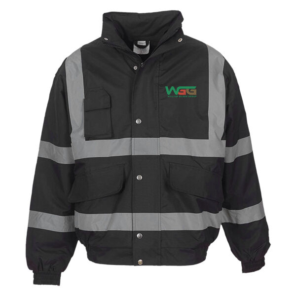 WGG Security - Yoko Hi-Vis Classic Bomber Jacket Thumbnail