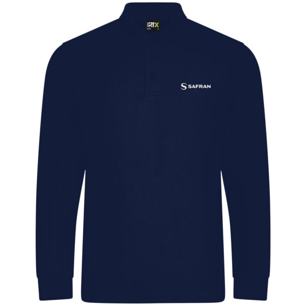 Office Uniform (SEC) - Pro RTX Pro Long Sleeve Piqué Polo Shirt Thumbnail
