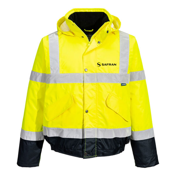 Office Uniform (SEC) - Portwest Hi-Vis Contrast Winter Bomber Jacket Thumbnail