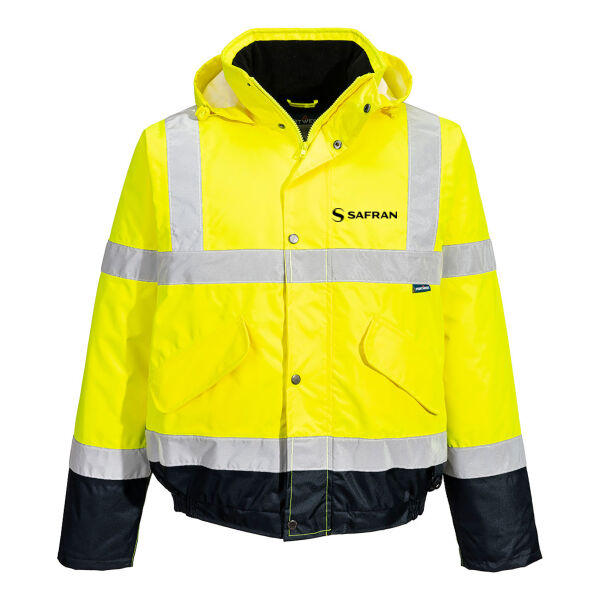 Shop Floor (SHE) - Portwest Hi-Vis Contrast Winter Bomber Jacket Thumbnail