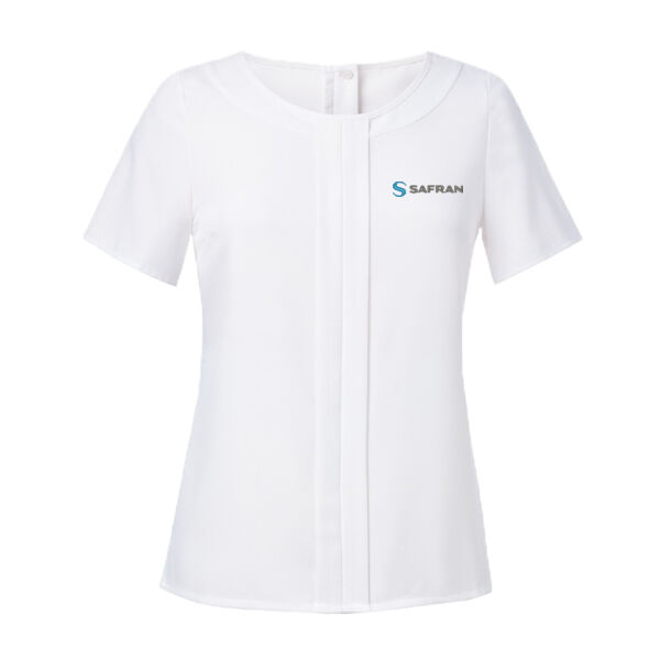 Office Uniform (SHE) - Brook Taverner Felina Crepe Blouse Thumbnail