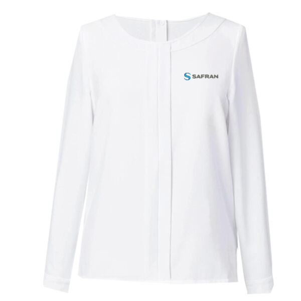 Office Uniform (SHE) - Brook Taverner Riola Crepe Blouse Thumbnail