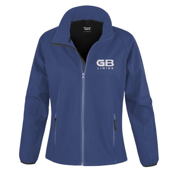 GB Liming - Result Core Ladies Printable Soft Shell Jacket Thumbnail