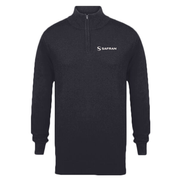 Office Uniform (SLSS) - Henbury Zip Neck Sweater Thumbnail