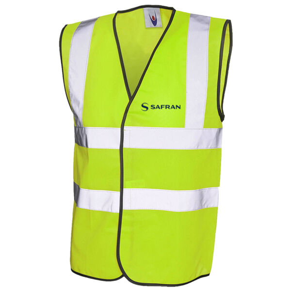 Hi-Vis (SLS Engineering) - Uneek Hi Vis Safety Waistcoat Thumbnail