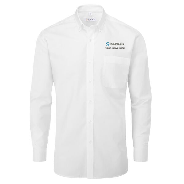Apprentice (SLSS) - Disley Bruff Classic Fit Oxford Shirt - Long Sleeve Thumbnail