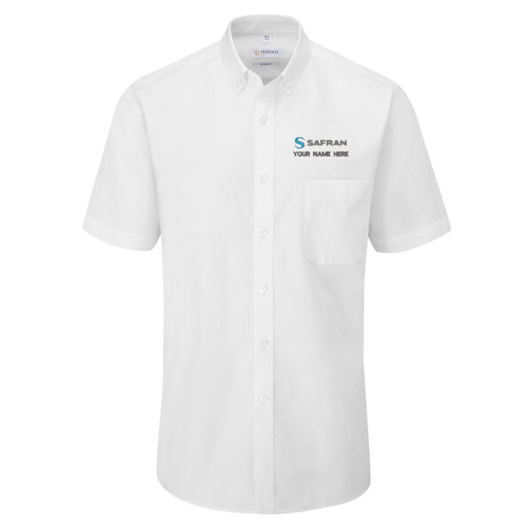 Apprentice (SLSS) - Disley Bray Slim Fit Oxford Shirt - Short Sleeve Thumbnail