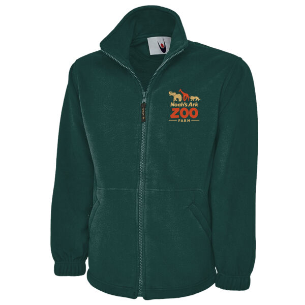 Noah's Ark Zoo Farm (Zookeeper) - Uneek Classic Full Zip Fleece Jacket Thumbnail