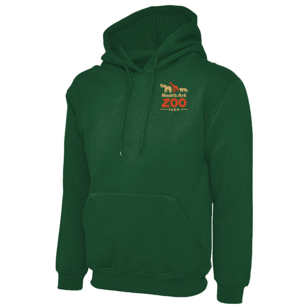 Noah's Ark Zoo Farm (Zookeeper) - Uneek Classic Hooded Sweatshirt Thumbnail
