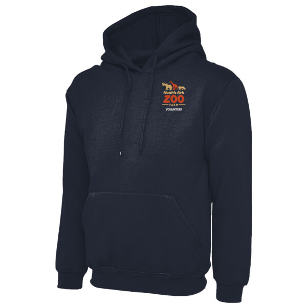 Noah's Ark Zoo Farm (Zookeeper Volunteer) - Uneek Classic Hooded Sweatshirt Thumbnail