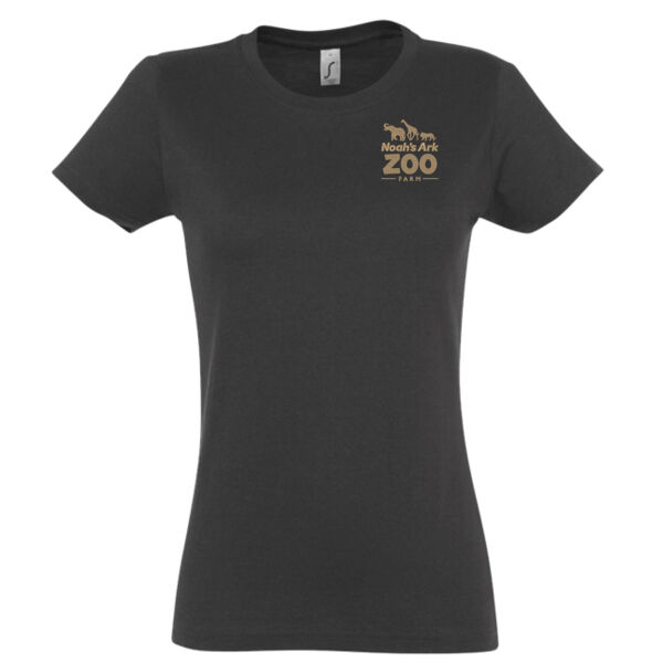 Noah's Ark Zoo Farm (NAZE) - SOL'S Ladies Imperial Heavy T-Shirt Thumbnail
