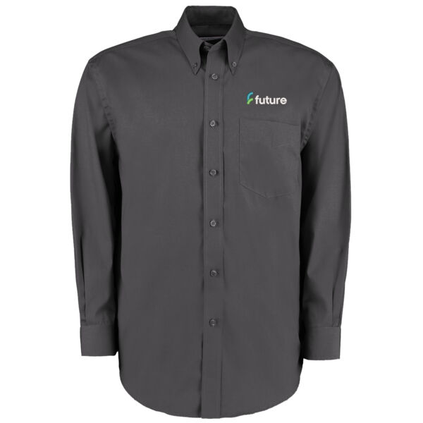 Future Advanced Manufacture - Kustom Kit Premium Long Sleeve Classic Fit Oxford Shirt Thumbnail