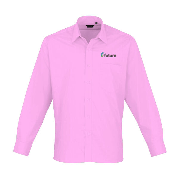 Future Advanced Manufacture - Premier Long Sleeve Poplin Shirt Thumbnail