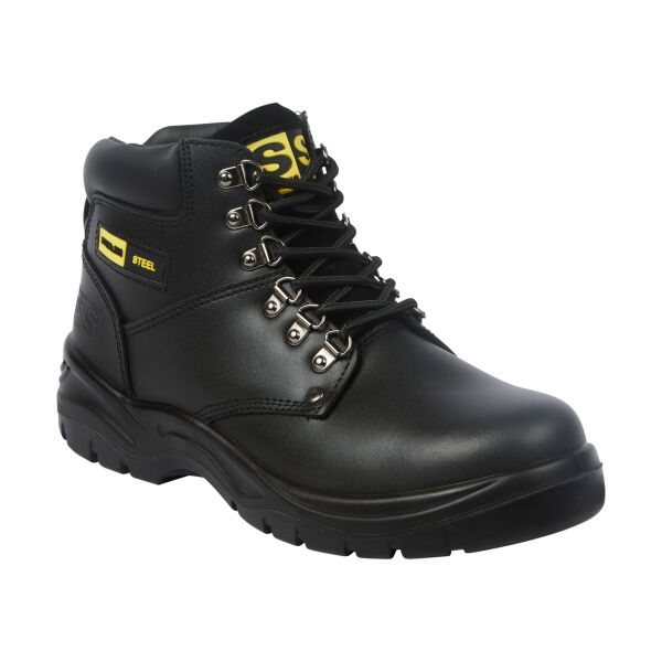Footwear (SUK) - Black Safety Boot with Midsole Thumbnail