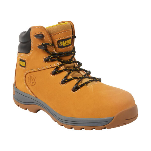 Footwear (SUK) - Apache S3 Nubuck Safety Hiker Thumbnail